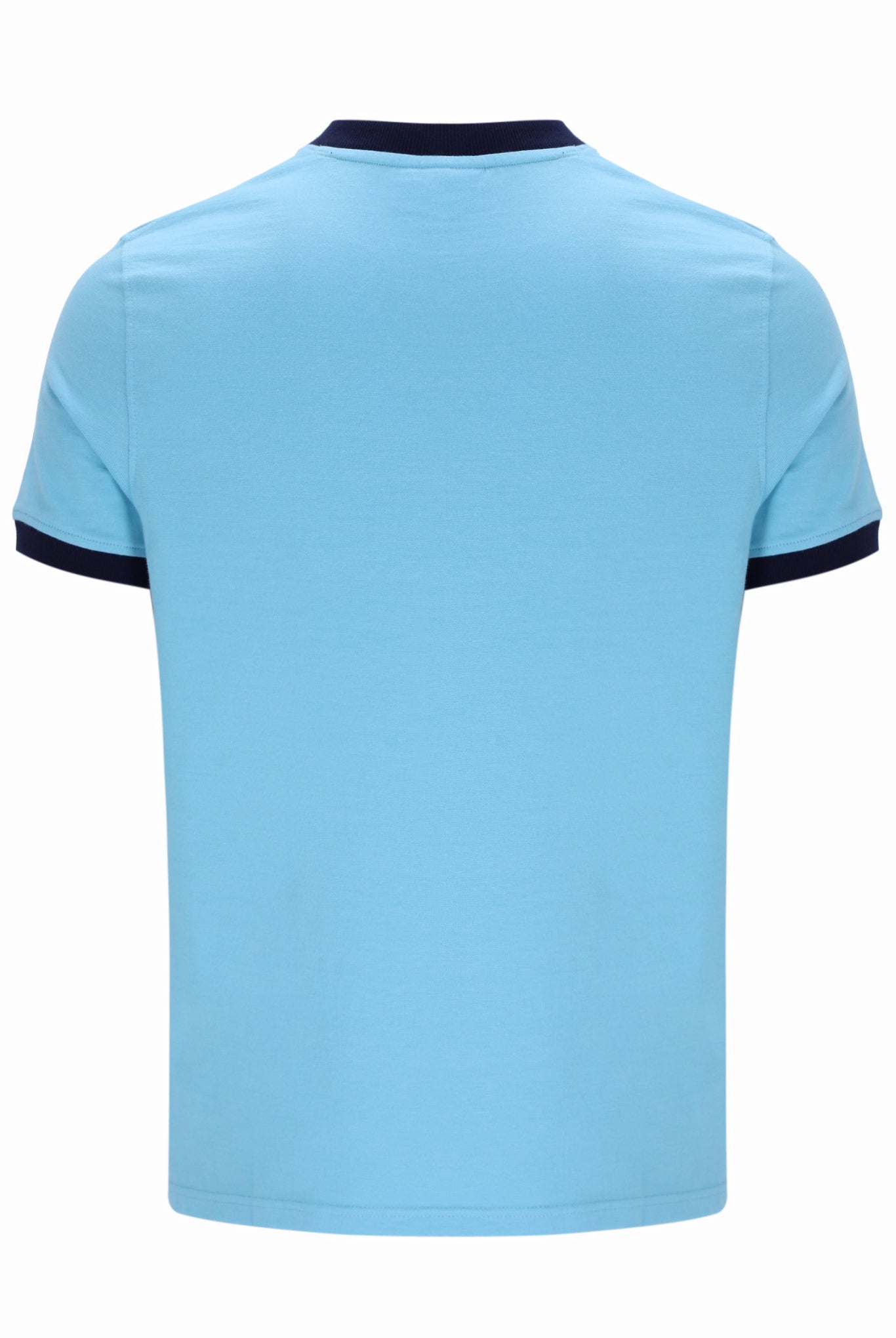 Sergio Tacchini Men's STM14593 SS Master Crew Neck T Shirt Baltic Sea Blue