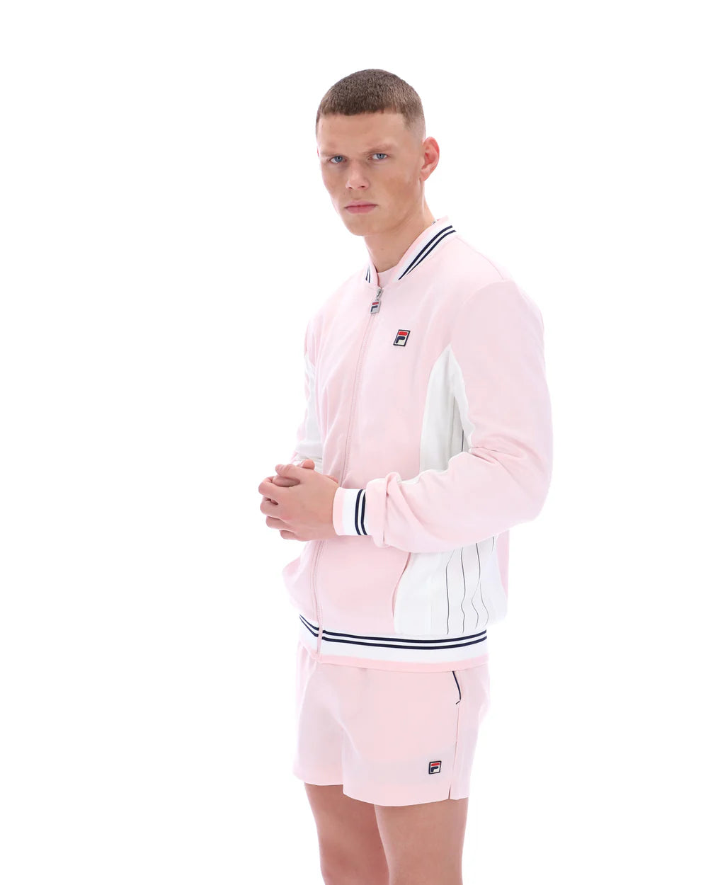 Fila Vintage Men's Settanta 2 Track Top Pale Lilac