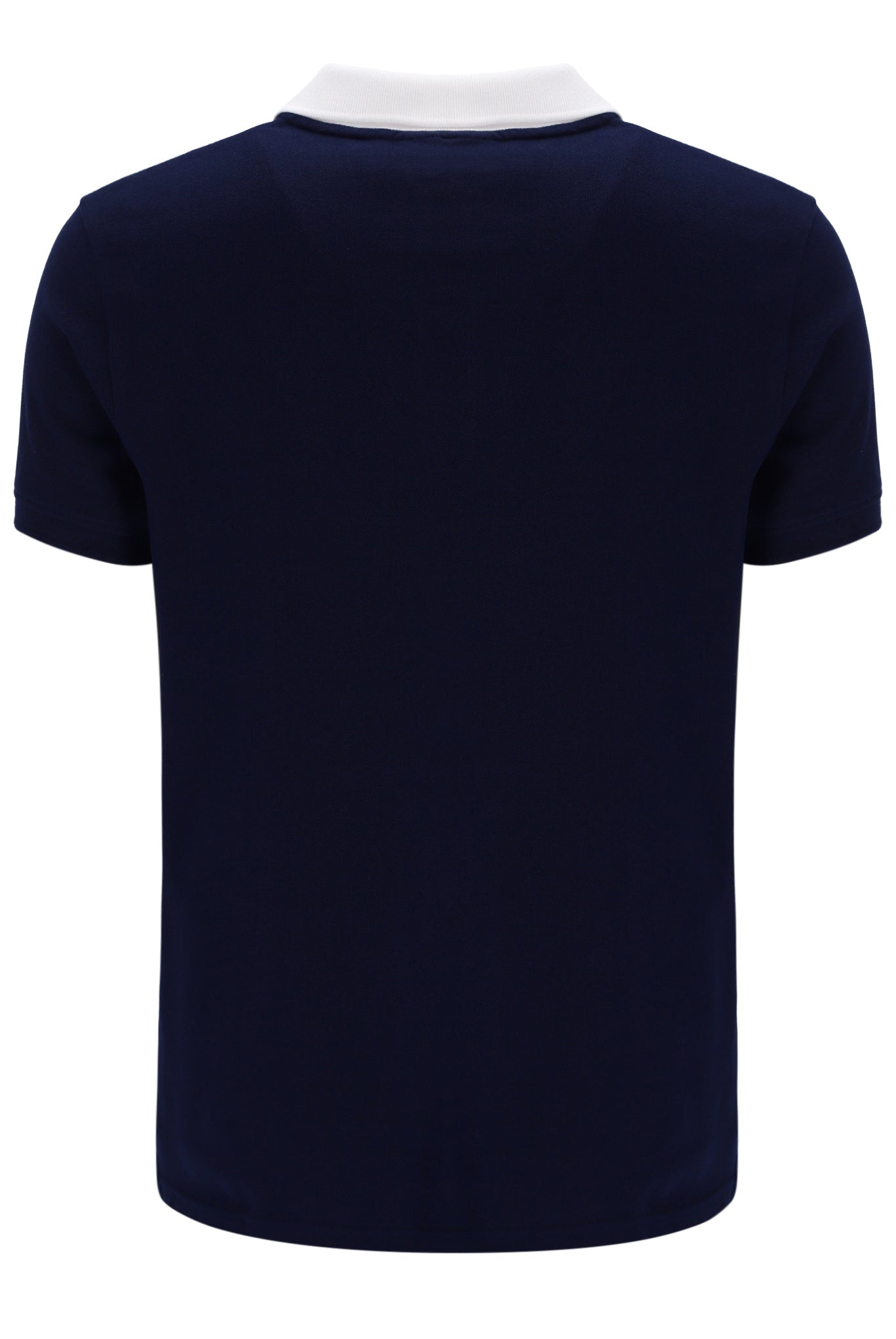 Sergio Tacchini Men's STM14566 Supermac Polo Shirt Maritime Blue / Adrenaline Rush