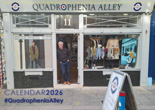 Quadrophenia Alley Exclusive 2026 Calendar — A Year of Mod Memories