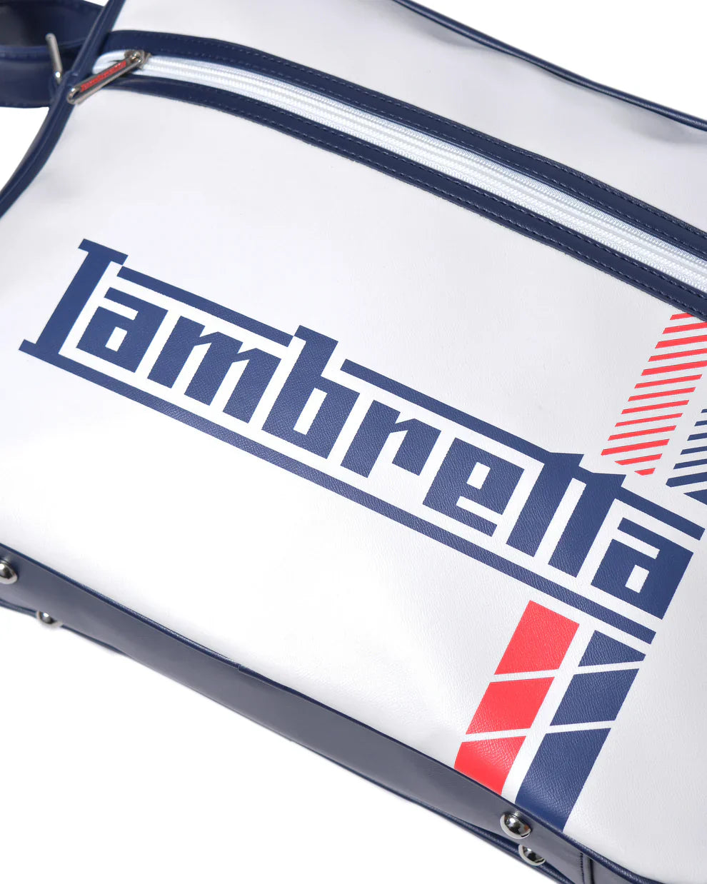 ✈️ The Iconic Lambretta Racing Stripe Flight Bag – Classic Style, Built for Travel