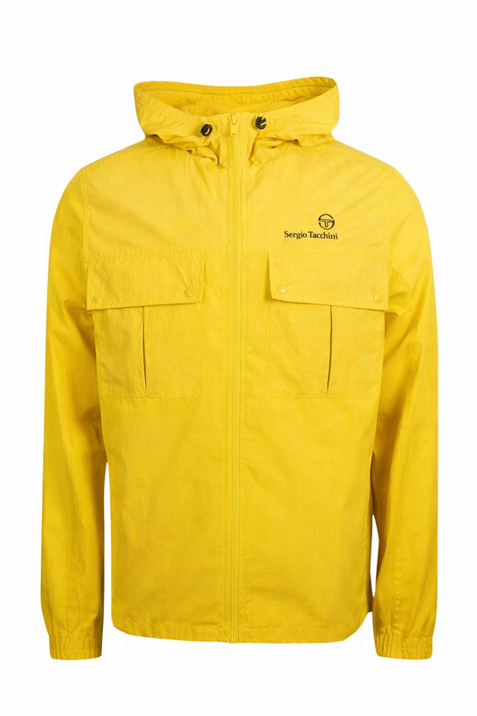 Sergio Tacchini Men's Calisti Hooden Jacket Mango Mint