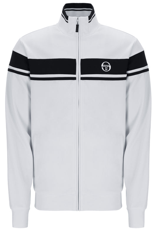 Sergio Tacchini Men's Damarindo Track Top Glacier Grey / Black