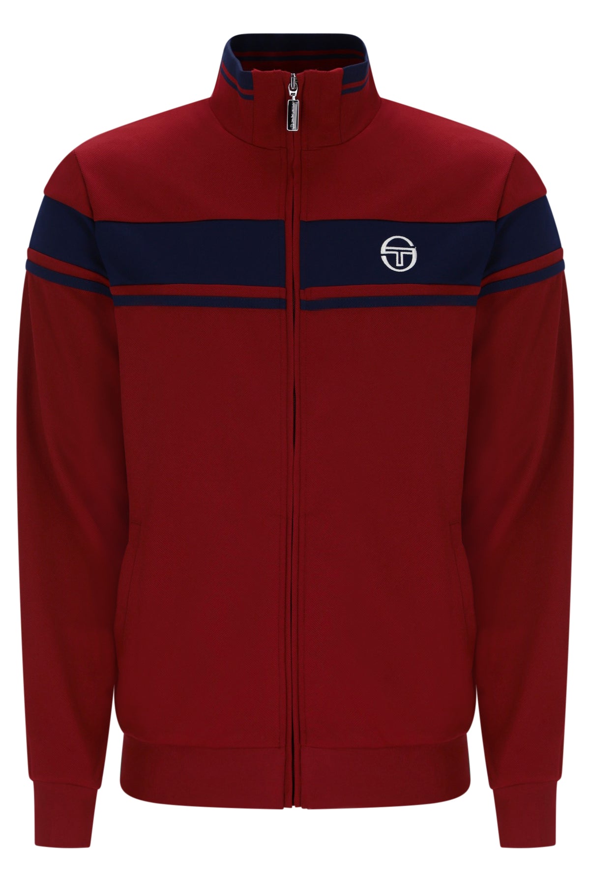 Sergio Tacchini Damarindo Track Top Merlot / Maritime Blue