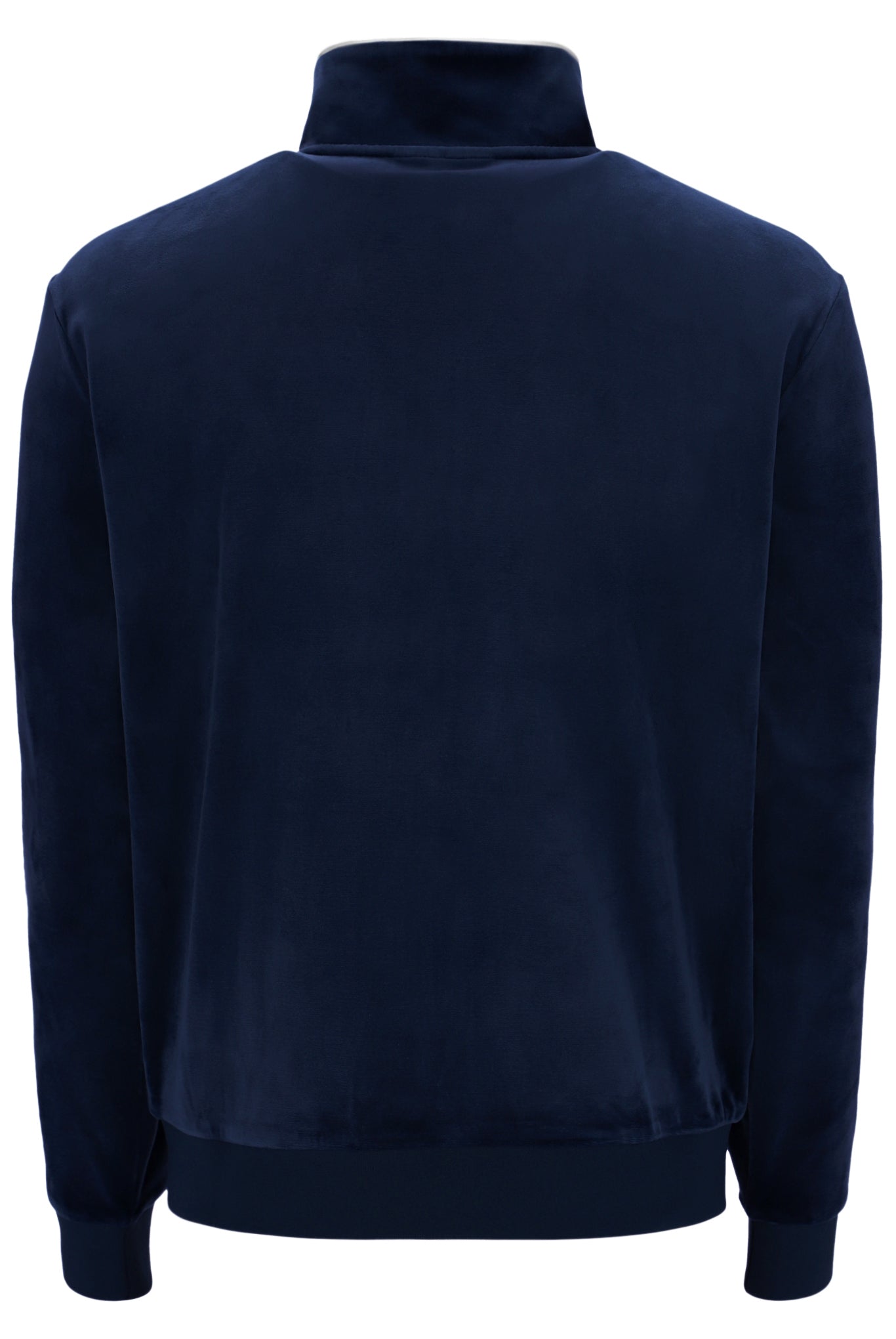 Fila Vintage Men's Irving 2 Velour Track Top Fila Navy Blue