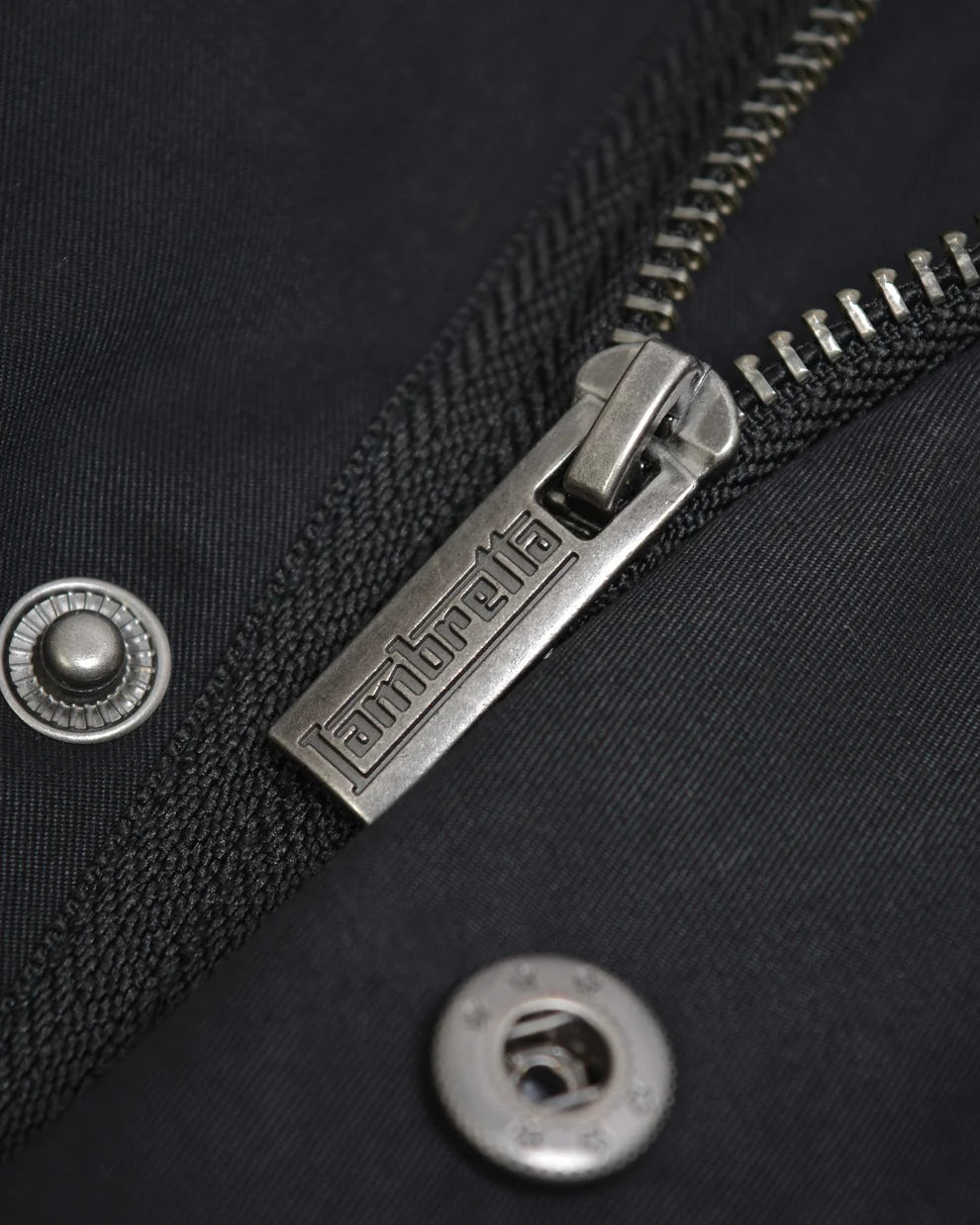 Lambretta Men's LAMDS002 Shower Resistant Parka Coat Black