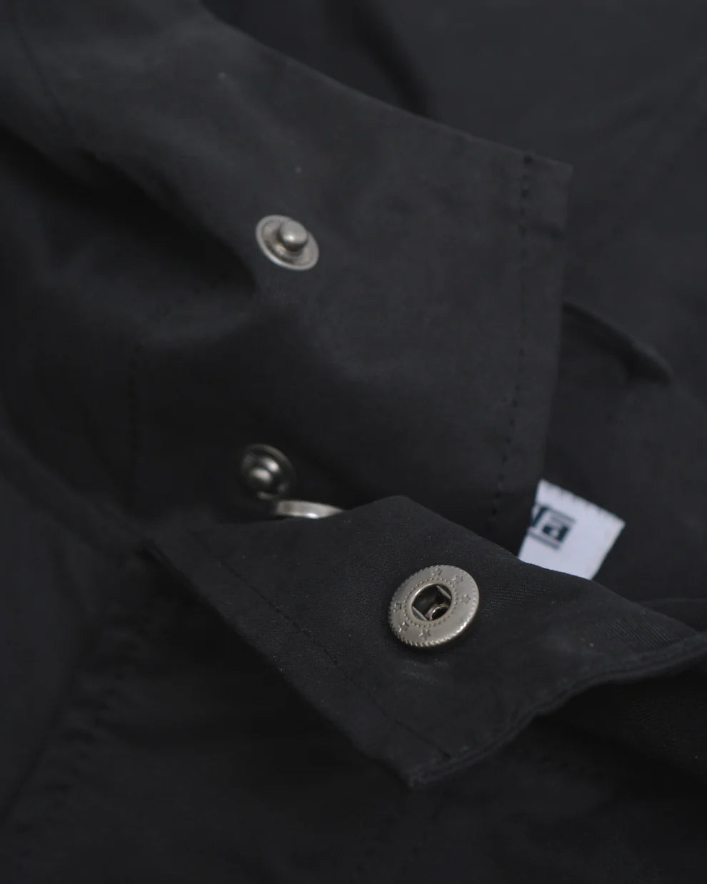 Lambretta Men's LAMDS002 Shower Resistant Parka Coat Black