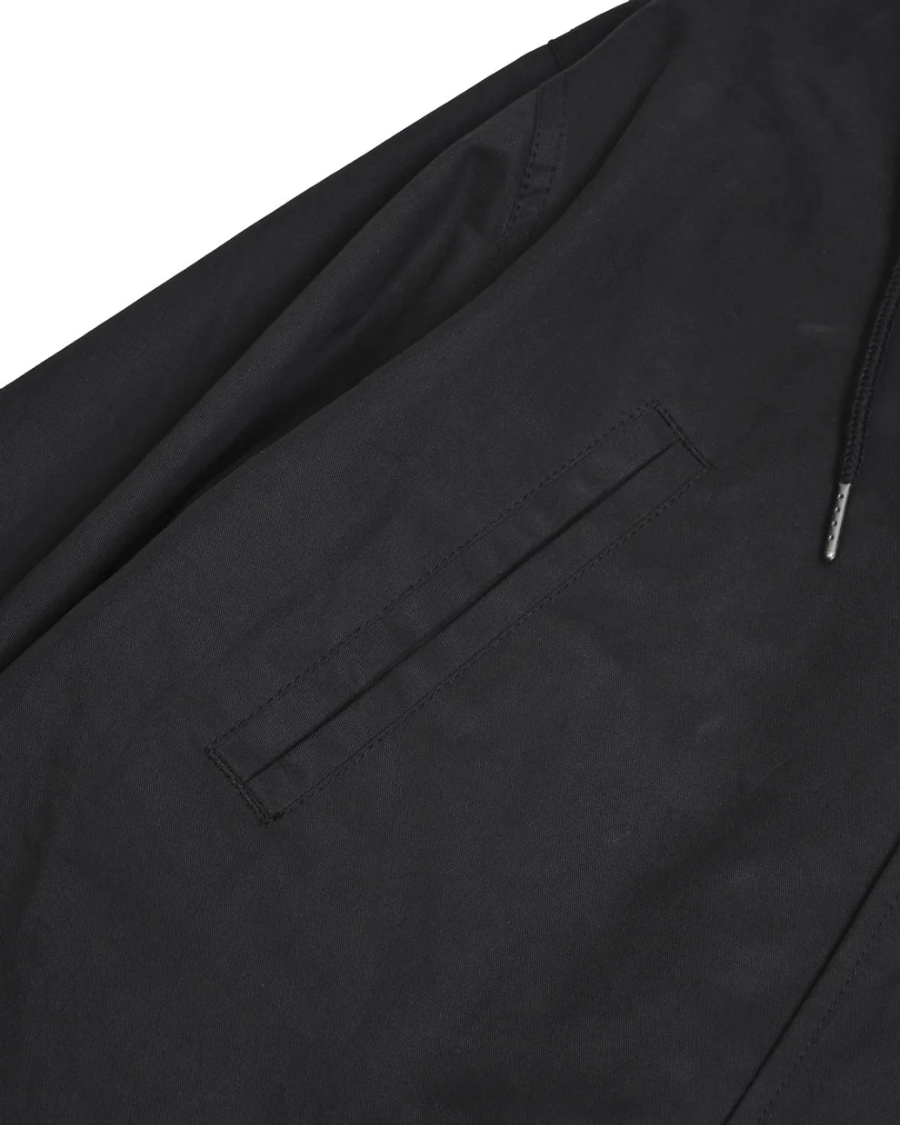Lambretta Men's LAMDS002 Shower Resistant Parka Coat Black