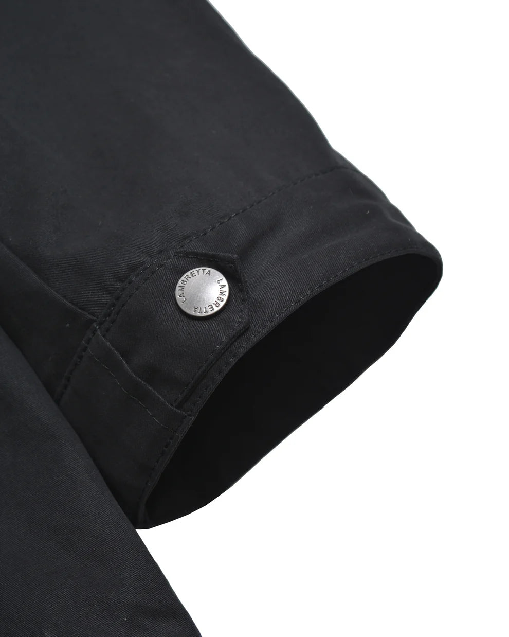 Lambretta Men's LAMDS002 Shower Resistant Parka Coat Black