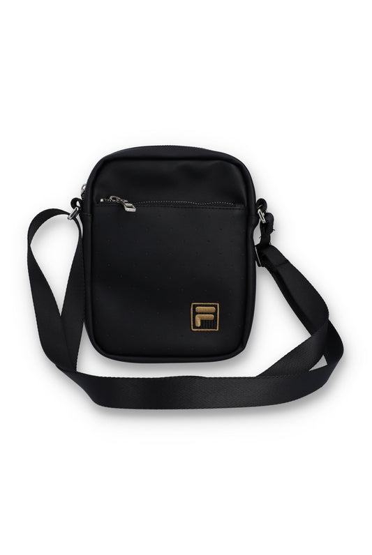 Fila Vintage Men's FBXS25950 Lens Cross Body Bag Black