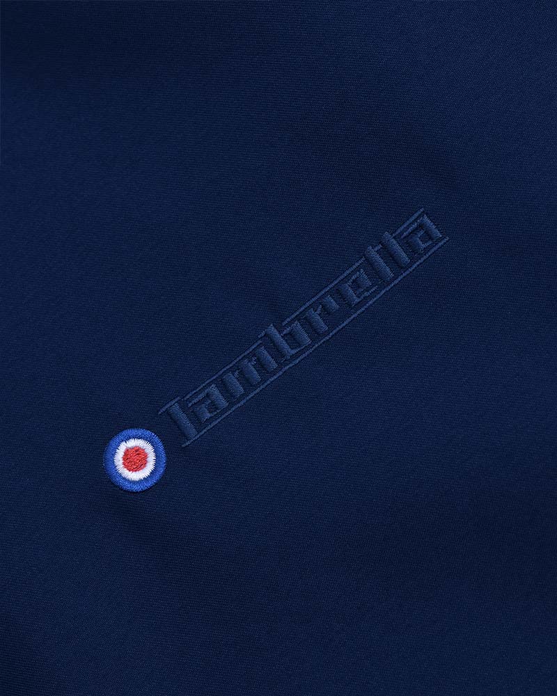 Lambretta Men's LMBBHH1 Shower Resistant Classic Harrington Jacket Navy Blue