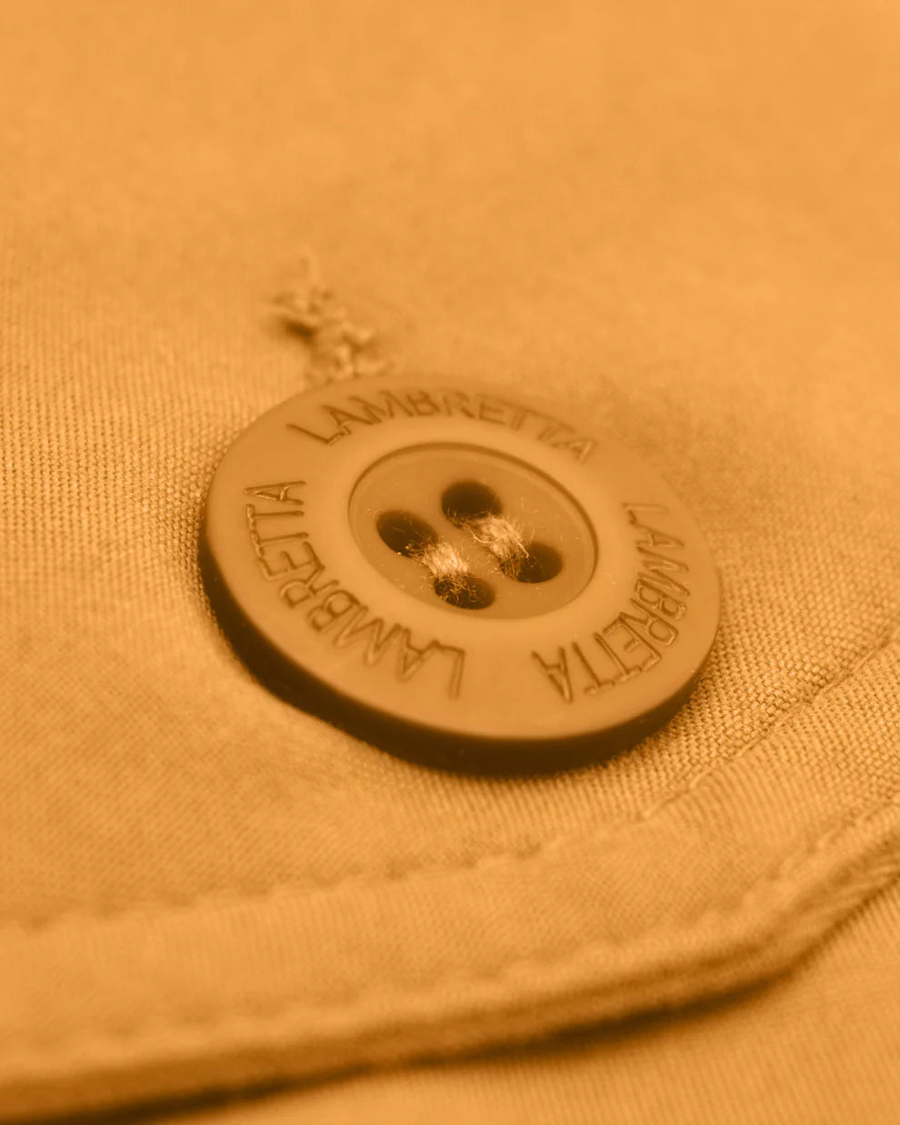 Lambretta Men's LMBBHH1 Shower Resistant Classic Harrington Jacket Mustard