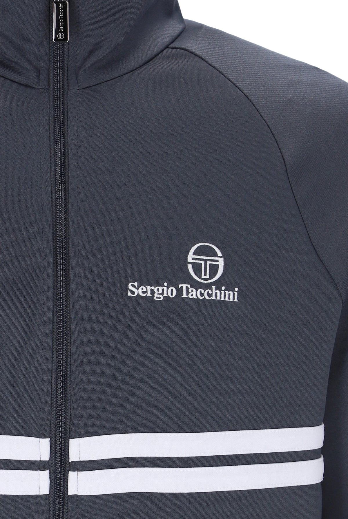 Sergio Tacchini Men's Dallas Track Top Turbulence / White / Black