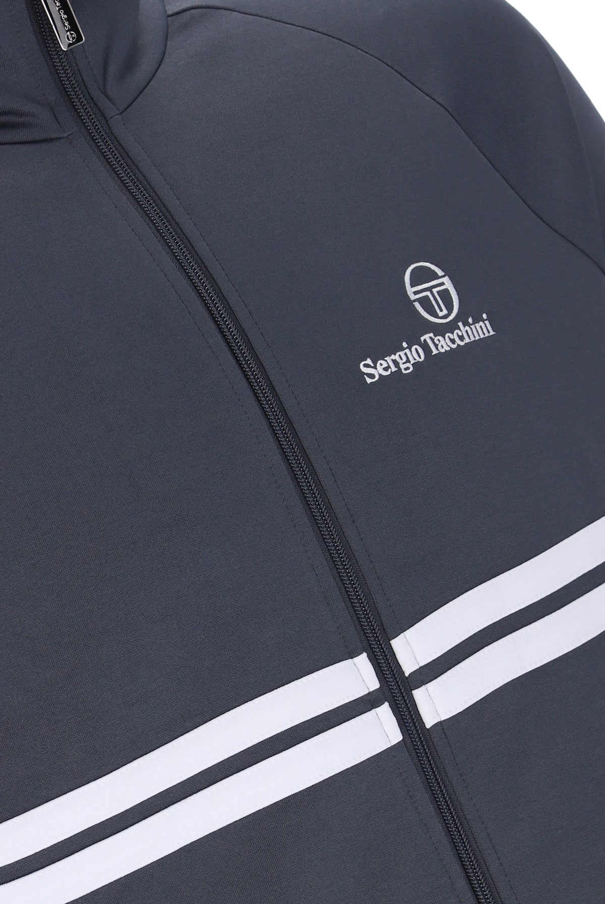 Sergio Tacchini Men's Dallas Track Top Turbulence / White / Black