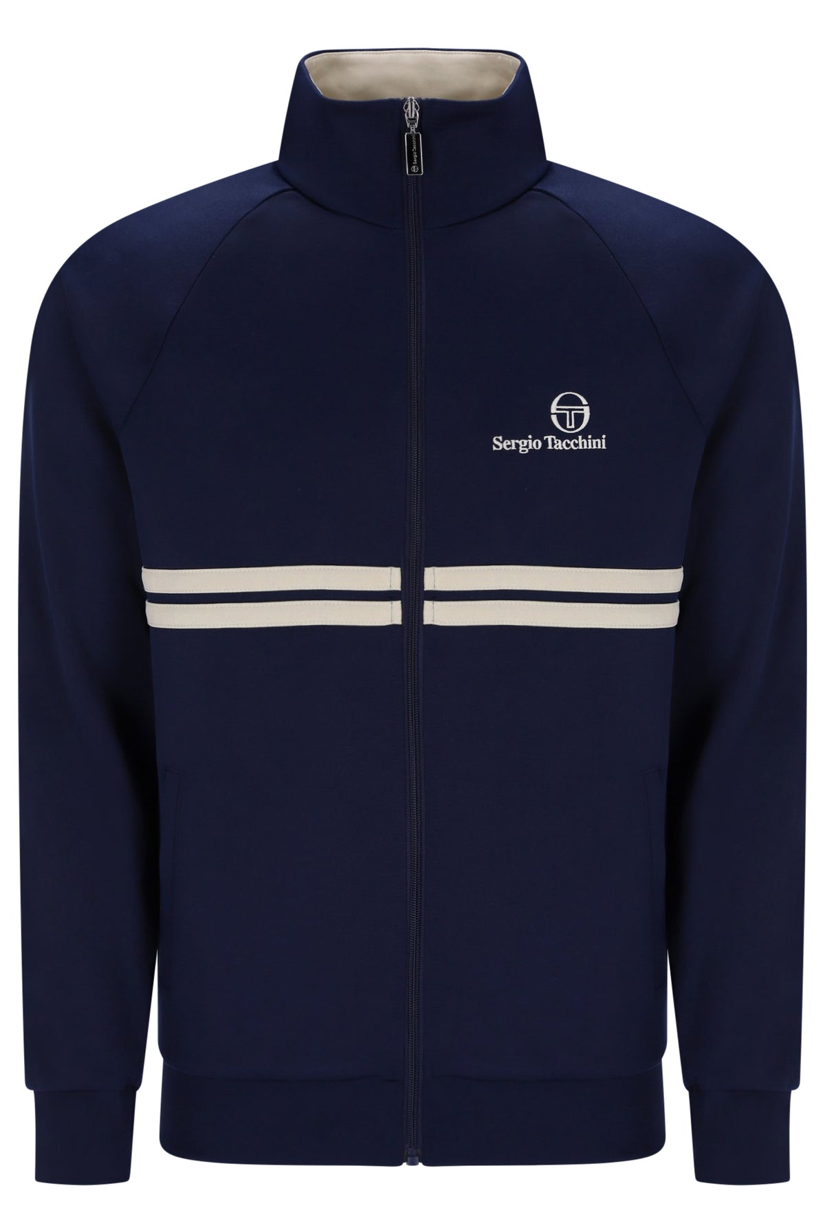 Sergio Tacchini Men's Dallas Track Top Maritime Blue / Peyote