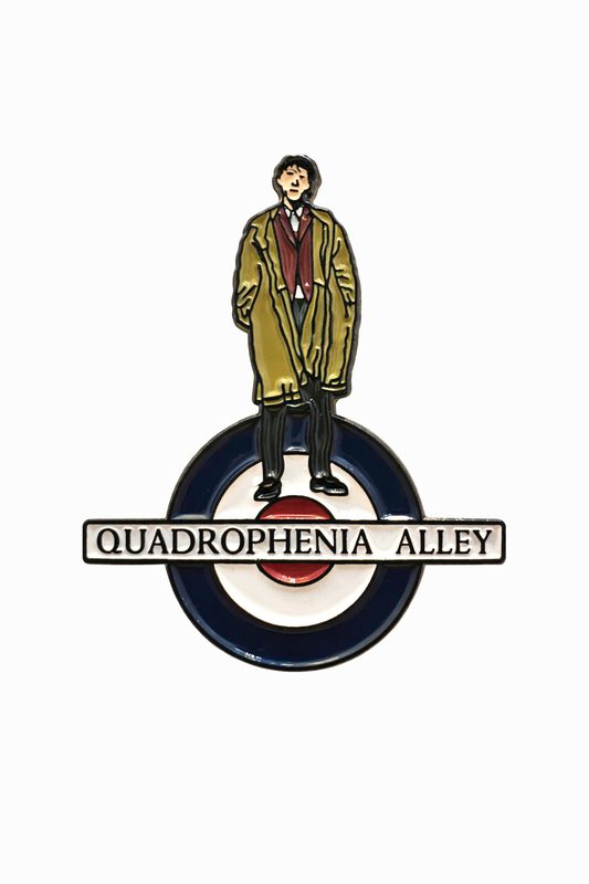 Quadrophenia Alley Jimmy Mod Target Pin Badge