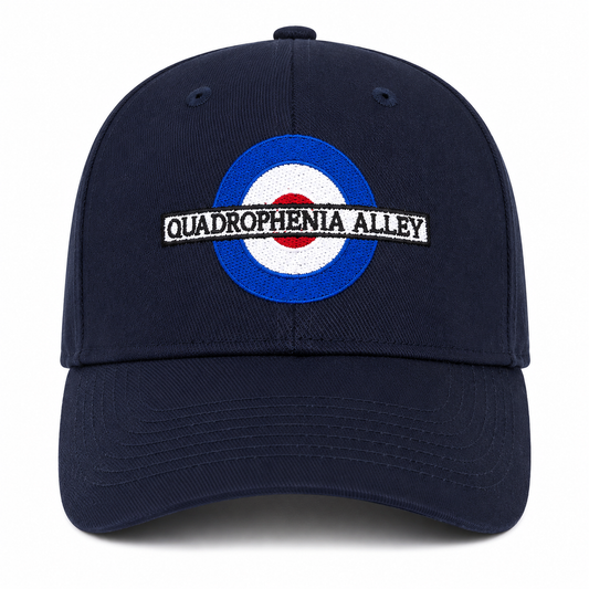 Quadrophenia Alley Exclusive Baseball Cap Navy Blue