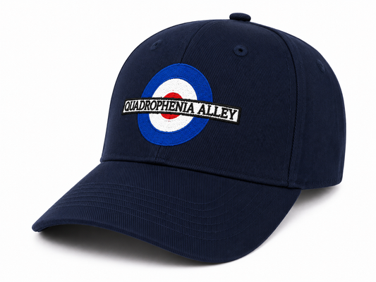 Quadrophenia Alley Exclusive Baseball Cap Navy Blue