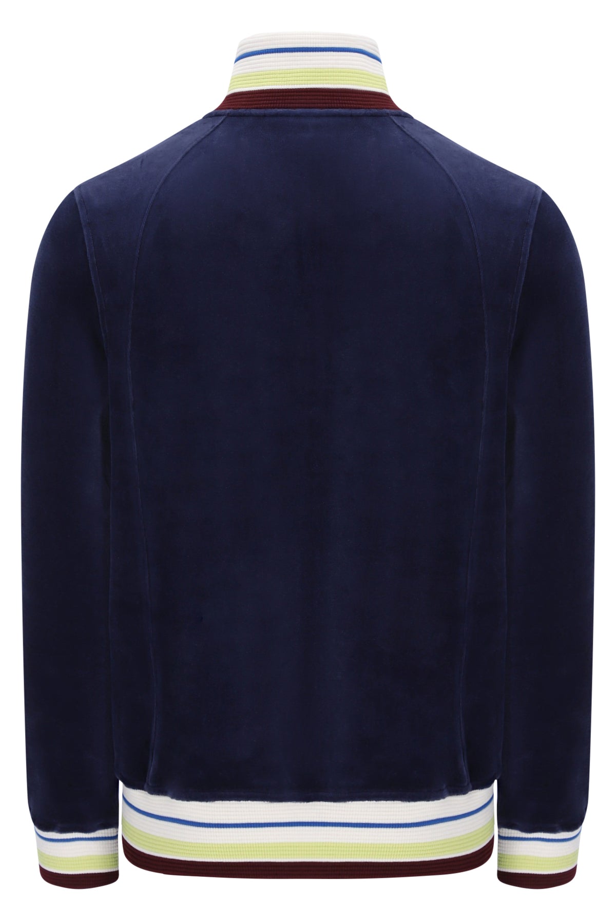 Sergio Tacchini STM21340 Satori Velour Track Top Maritime Blue