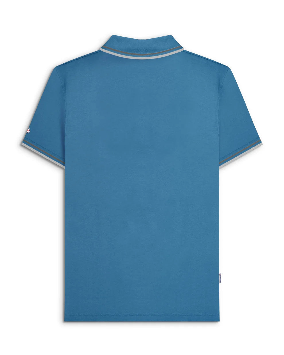 Lambretta SS1608 Twin Tipped Polo Shirt Dark Blue / Thunderstorm / Grey