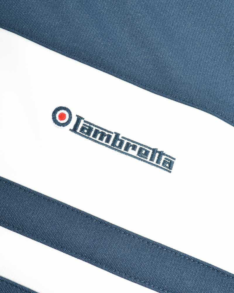 Lambretta Men's SS6030 Championship Track Top Navy / White