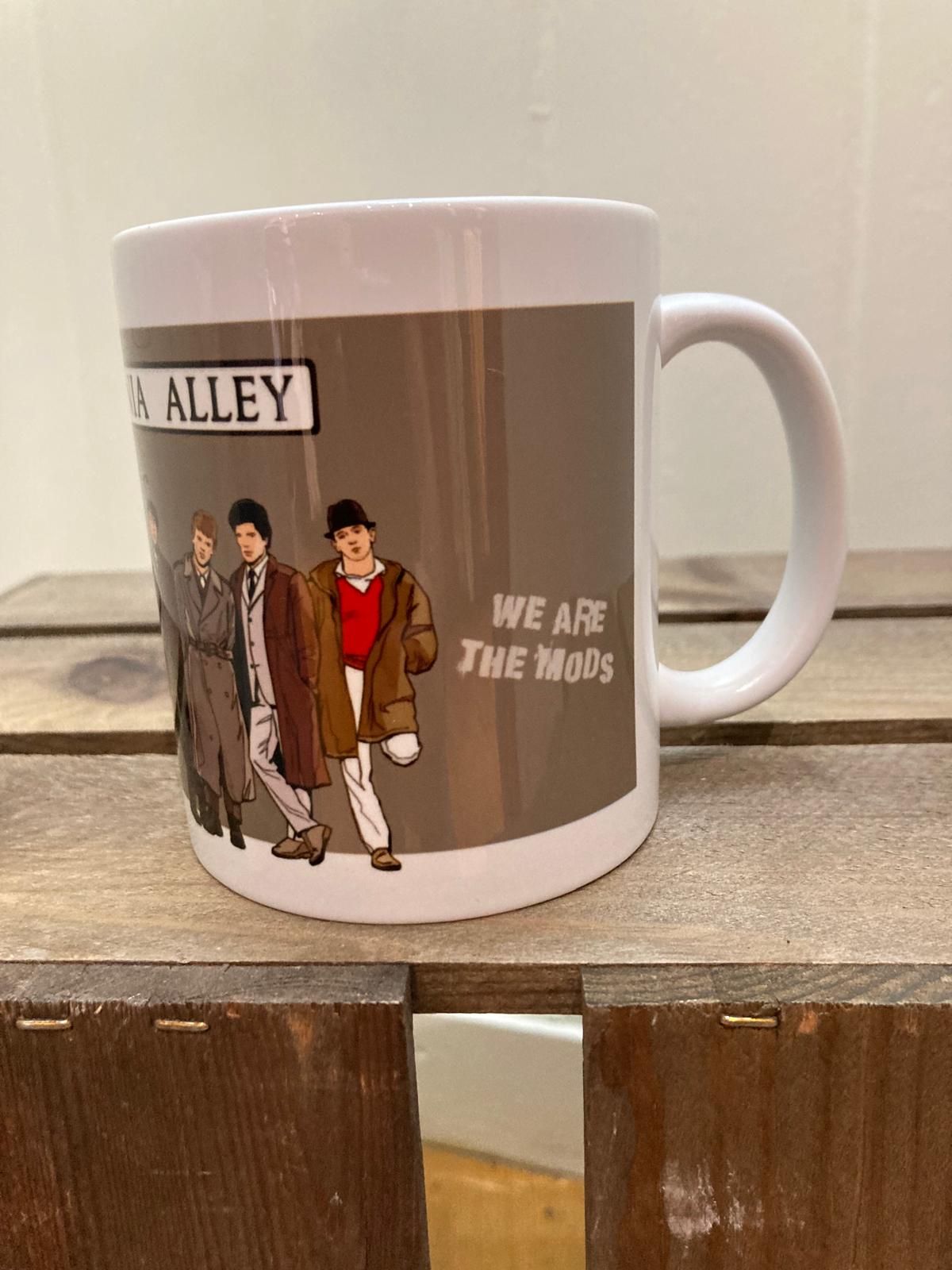 Quadrophenia Alley Exclusive Icon Quadrophenia Cast Print Mug