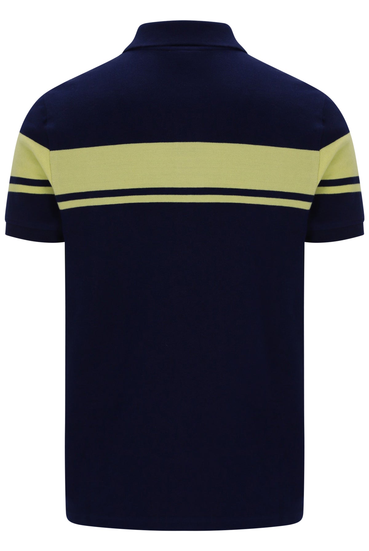 Sergio Tacchini Men's STM14554 SS Young Line Polo Shirt Maritime Blue / Celery