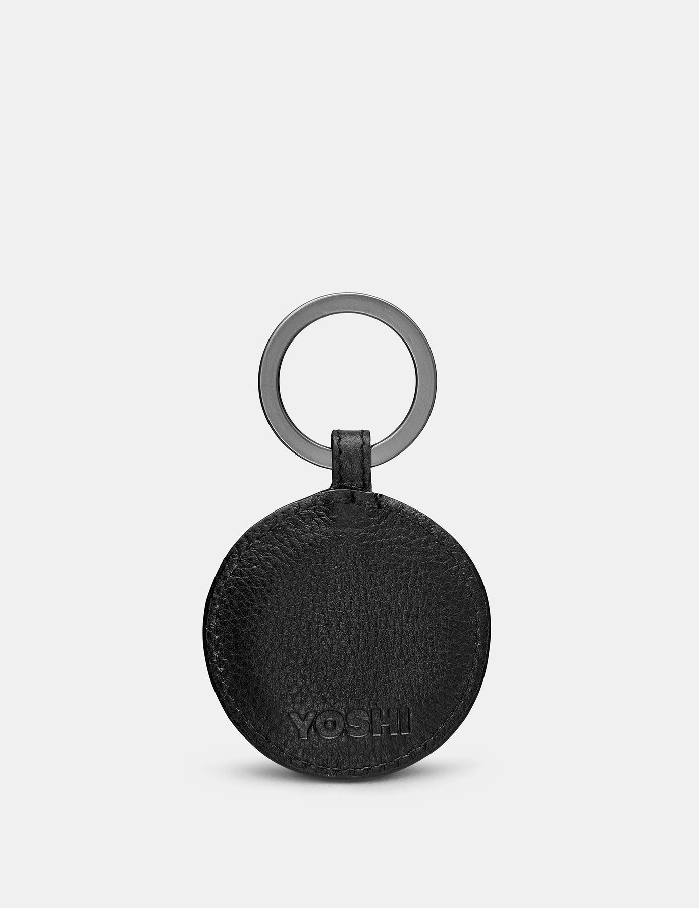 Yoshi Northern Soul Leather Keyring Black